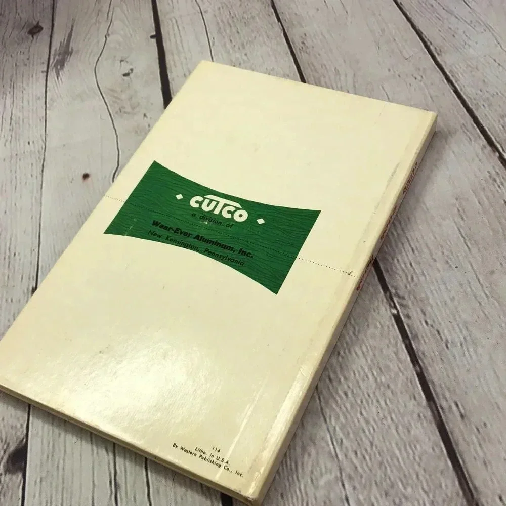vintage 1961 CUTCO knife cookbook